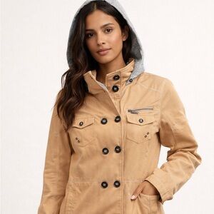 Hurley Tan and Gray Jacket